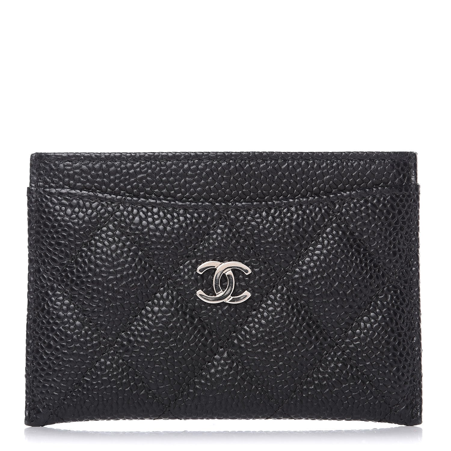 Chanel Caviar Quilted Card Holder Black 1 of 9