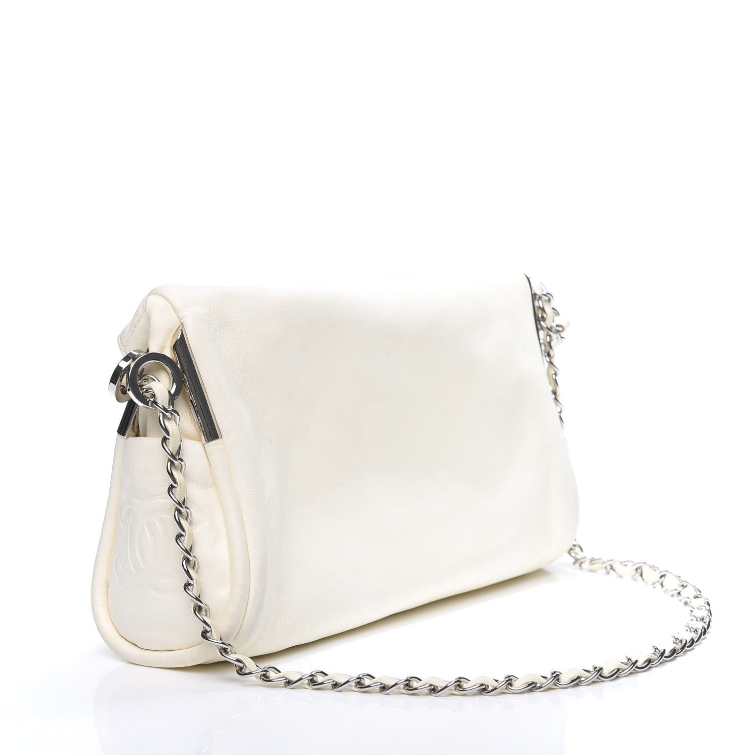 Chanel Lambskin Small Ultimate Soft Tote Ivory 2 of 13