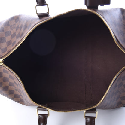 Louis Vuitton Damier Ebene Keepall Bandouliere 45 6 of 18
