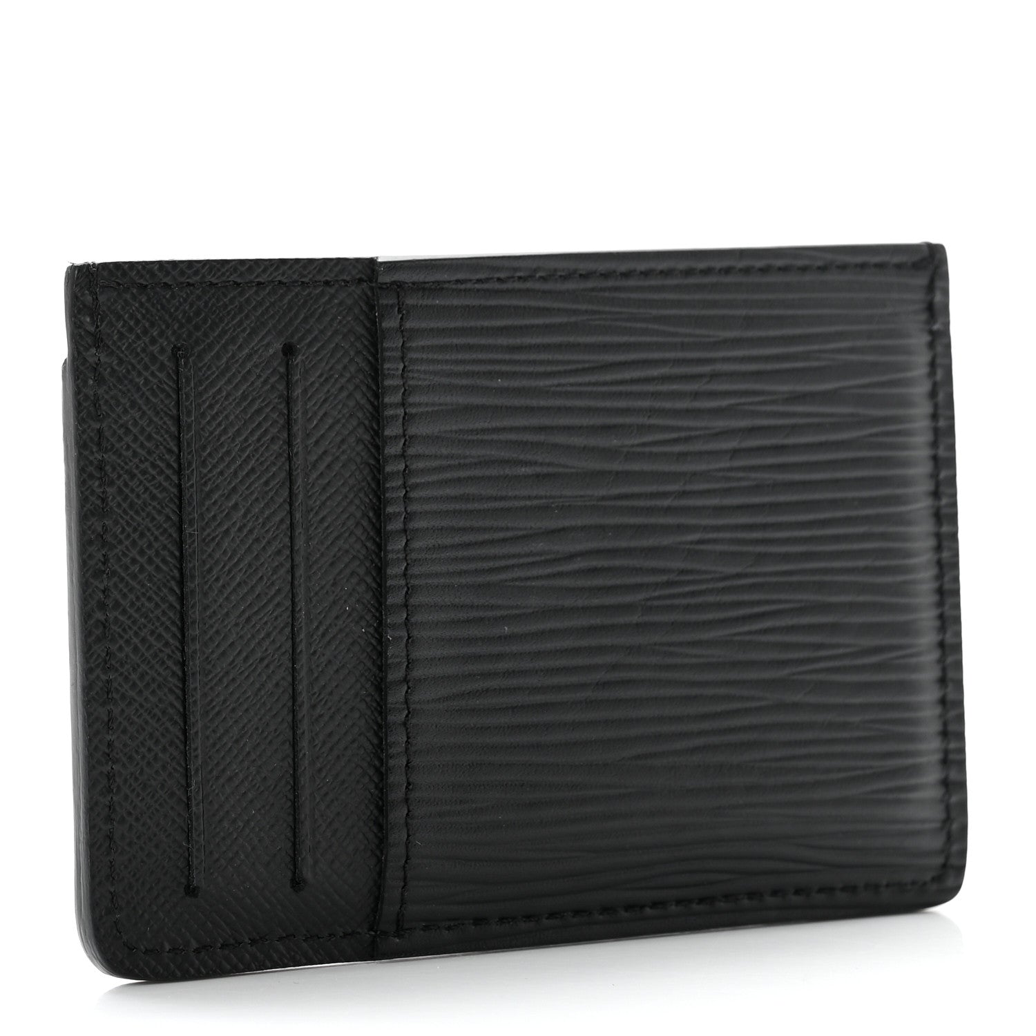 Louis Vuitton Epi Neo Porte-Cartes Card Holder Black 2 of 6