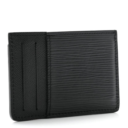 Louis Vuitton Epi Neo Porte-Cartes Card Holder Black 2 of 6