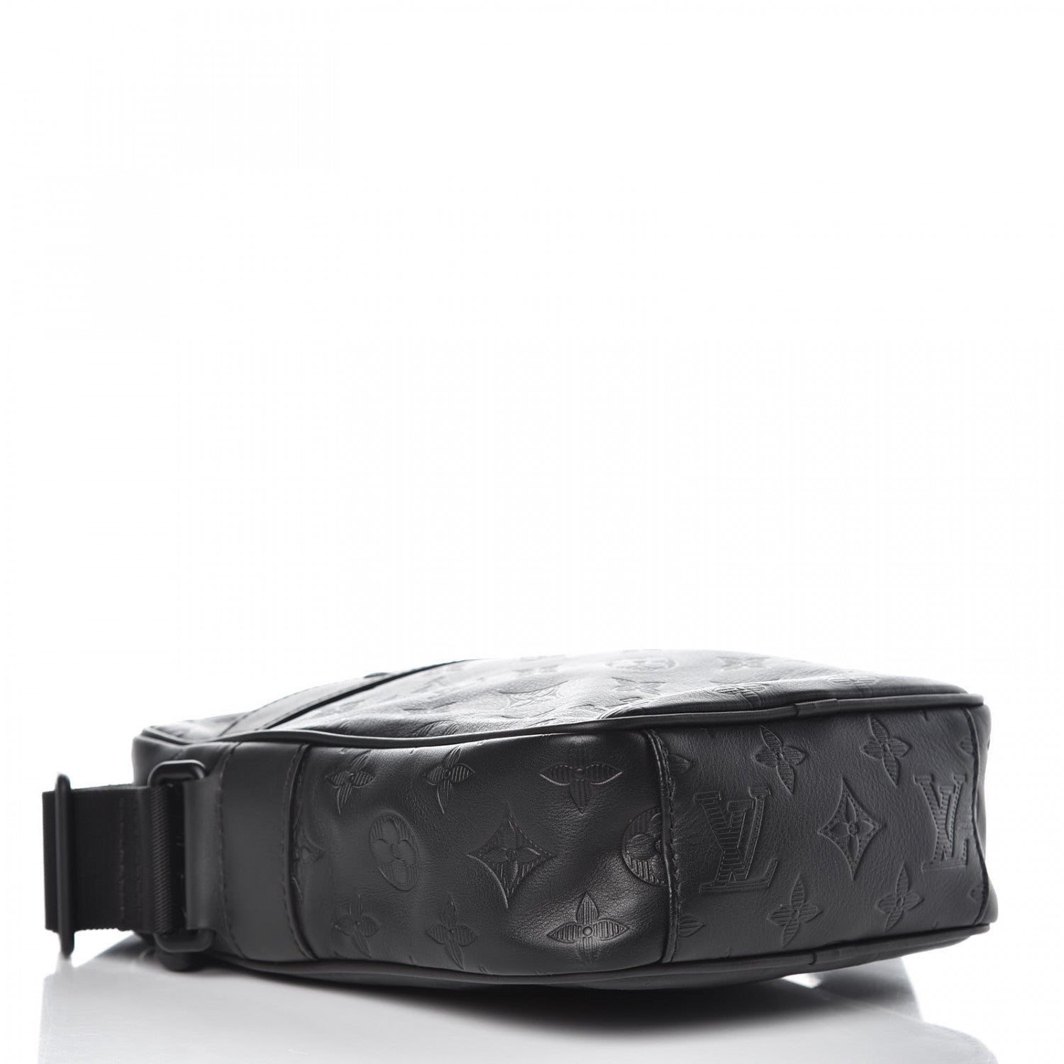 Louis Vuitton Calfskin Monogram Shadow Danube PM Black 4 of 10