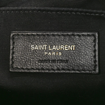 Saint Laurent Suede Matelasse Monogram Lou Camera Bag Cinnamon 6 of 9