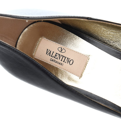 Valentino Garavani Calfskin Heart and Arrow 110mm Pumps 40 Black 6 of 18