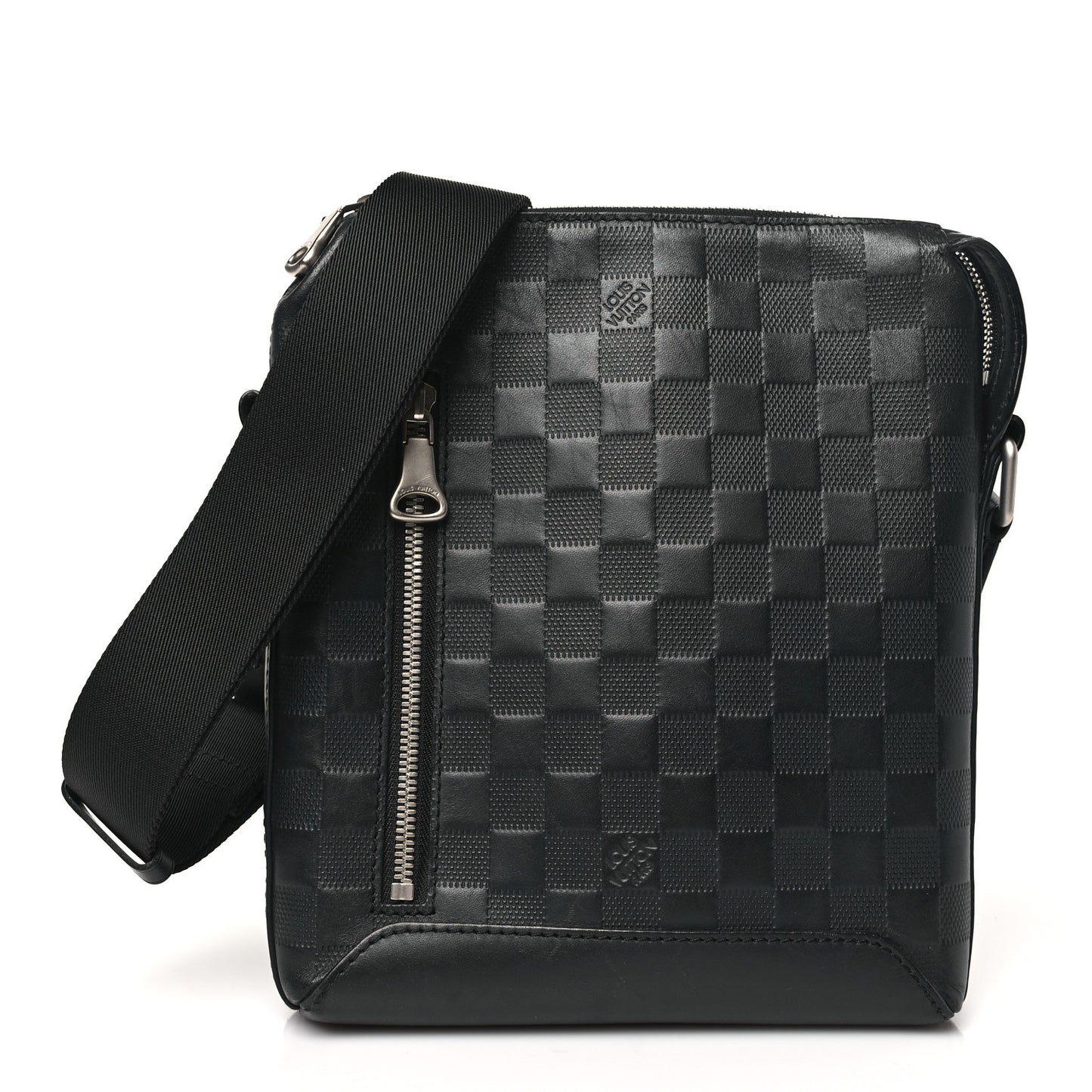 Damier Infini Discovery Messenger BB Onyx