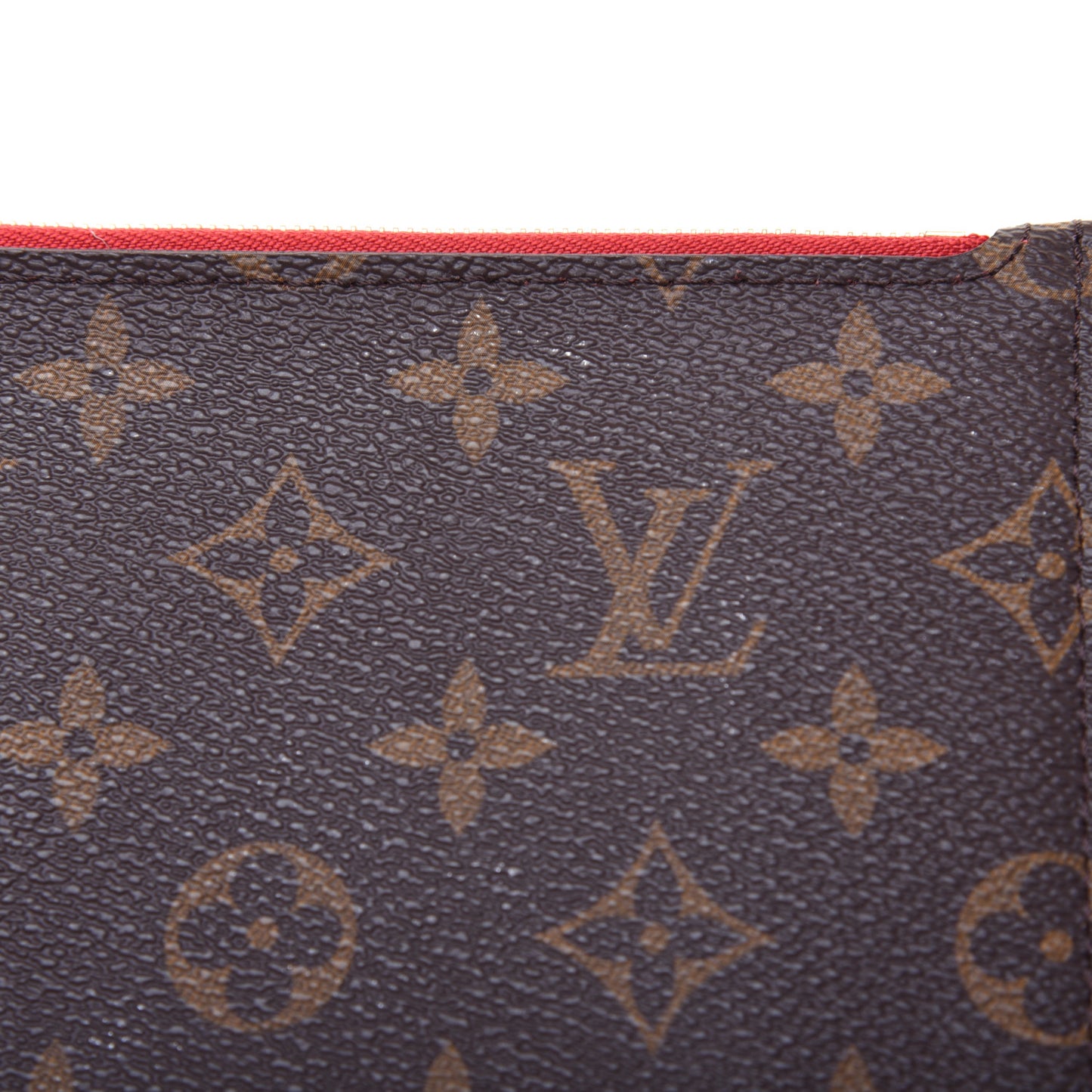 Monogram Neverfull MM GM Pochette Cherry