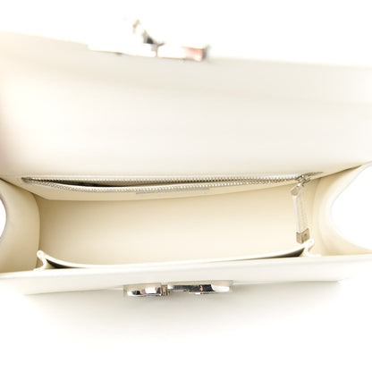 Christian Dior Grained Calfskin 30 Montaigne Chain Flap Bag White 5 of 10