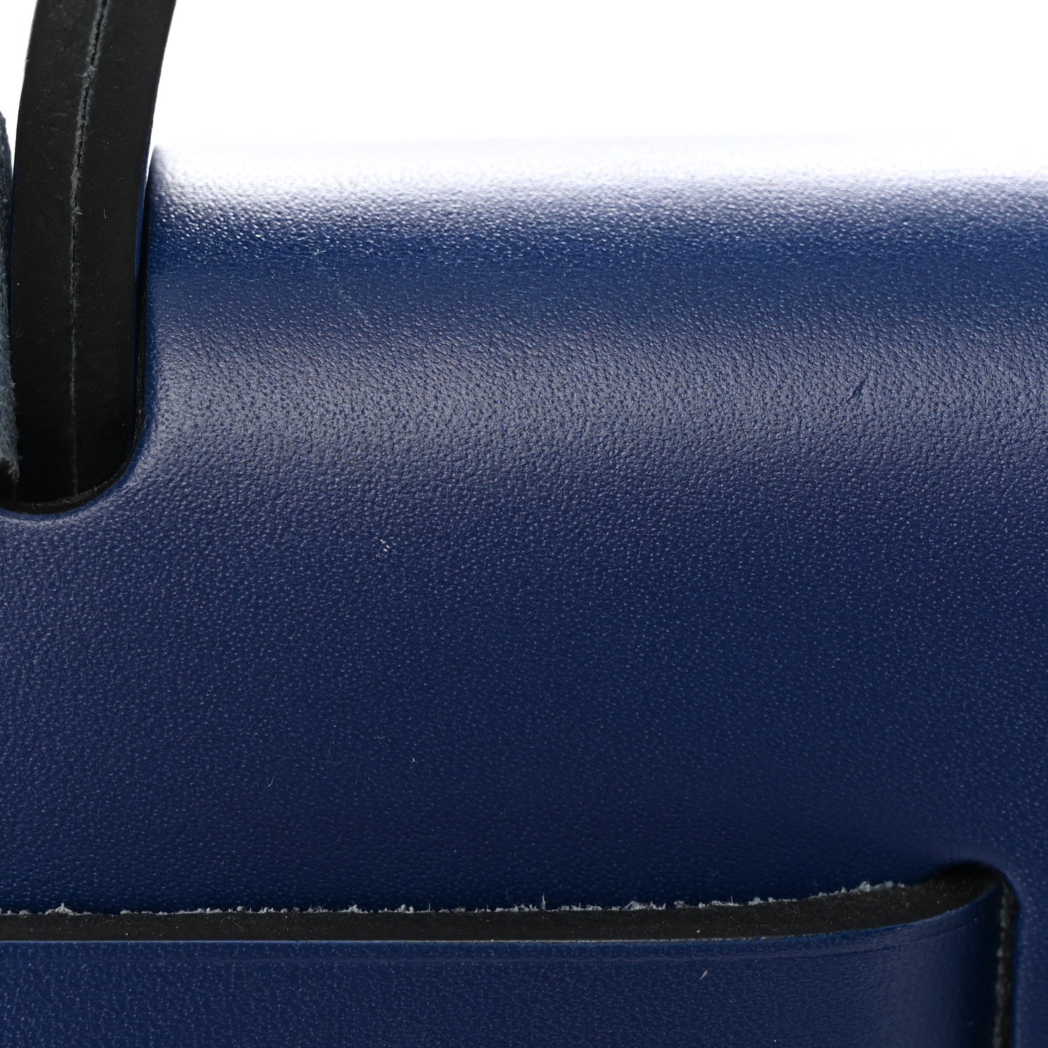 Hermes Toile Militaire Vache Hunter Herbag Zip Retourne 31 PM Bleu Electrique Bleu Saphir 11 of 13