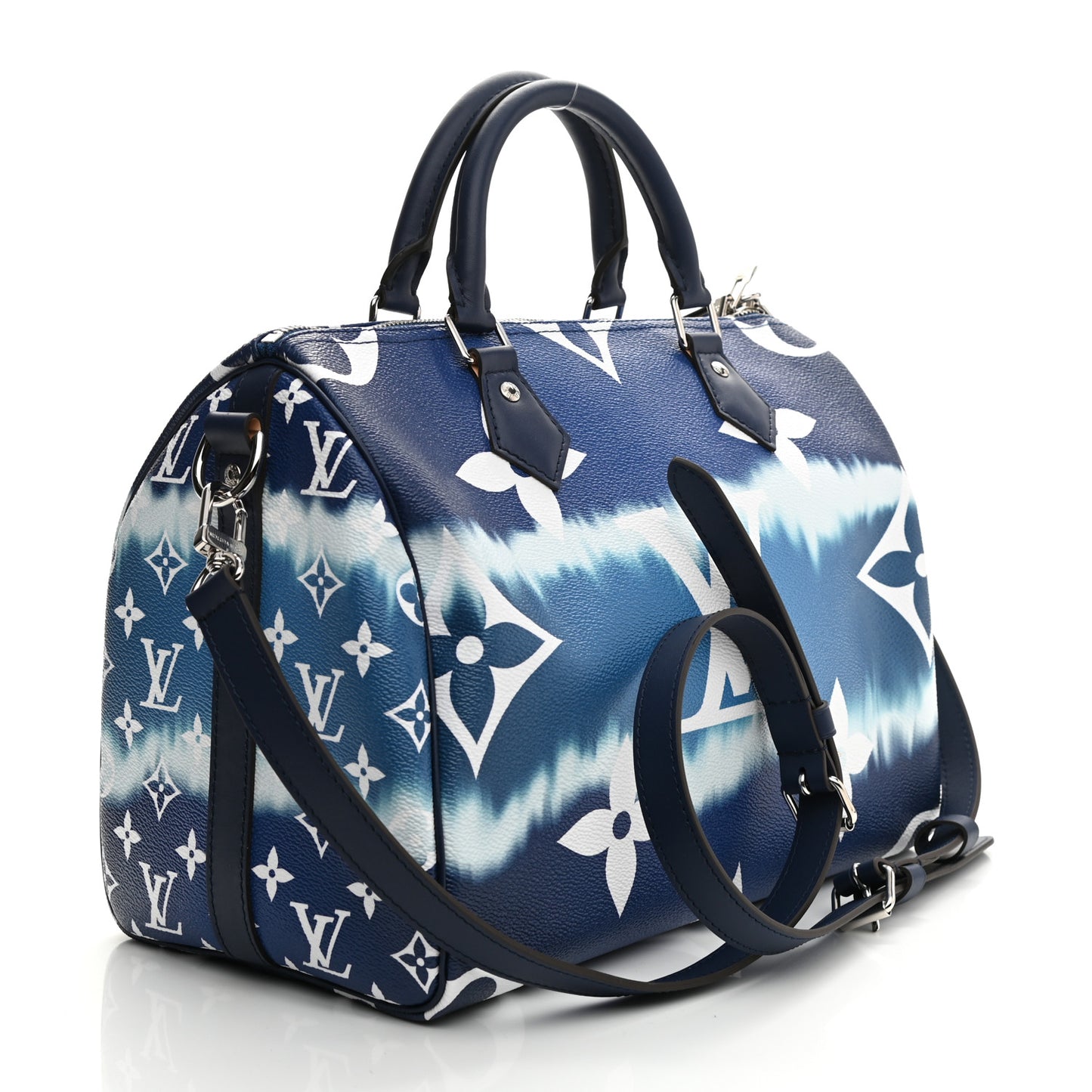 Monogram Escale Speedy Bandouliere 30 Blue