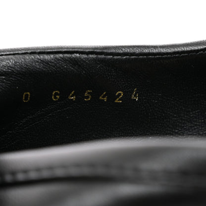 Chanel Lambskin Quilted CC Turnlock Loafers 35.5 Black 9 of 12