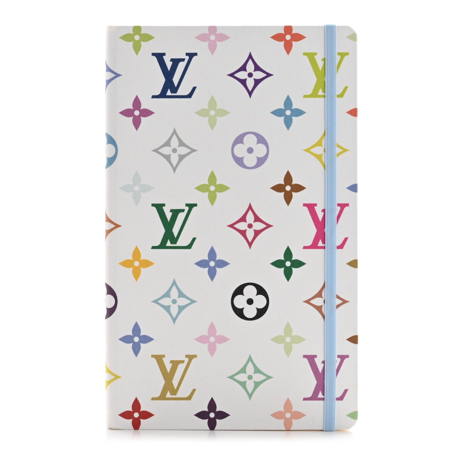 Louis Vuitton LV x TM Monogram Multicolor Jane Notebook MM  White 1 of 9