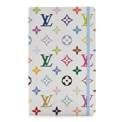 Louis Vuitton LV x TM Monogram Multicolor Jane Notebook MM  White 1 of 9