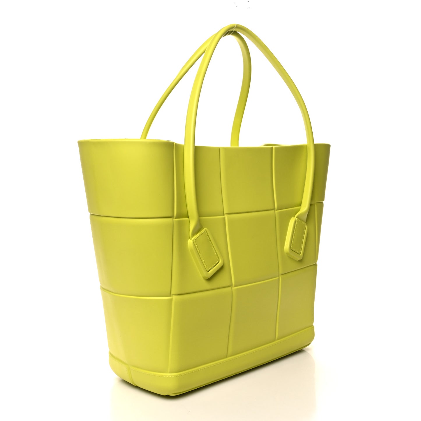 Rubber Maxi Intrecciato Medium Arco Kiwi Green