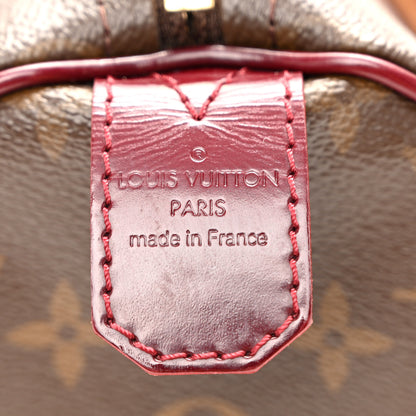Louis Vuitton Monogram Mirage Speedy 30 Bordeaux 7 of 11