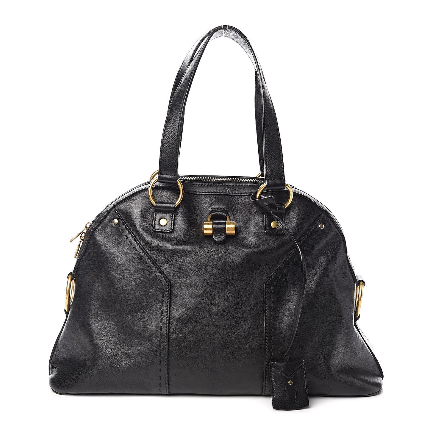 Calfskin Large Muse Black