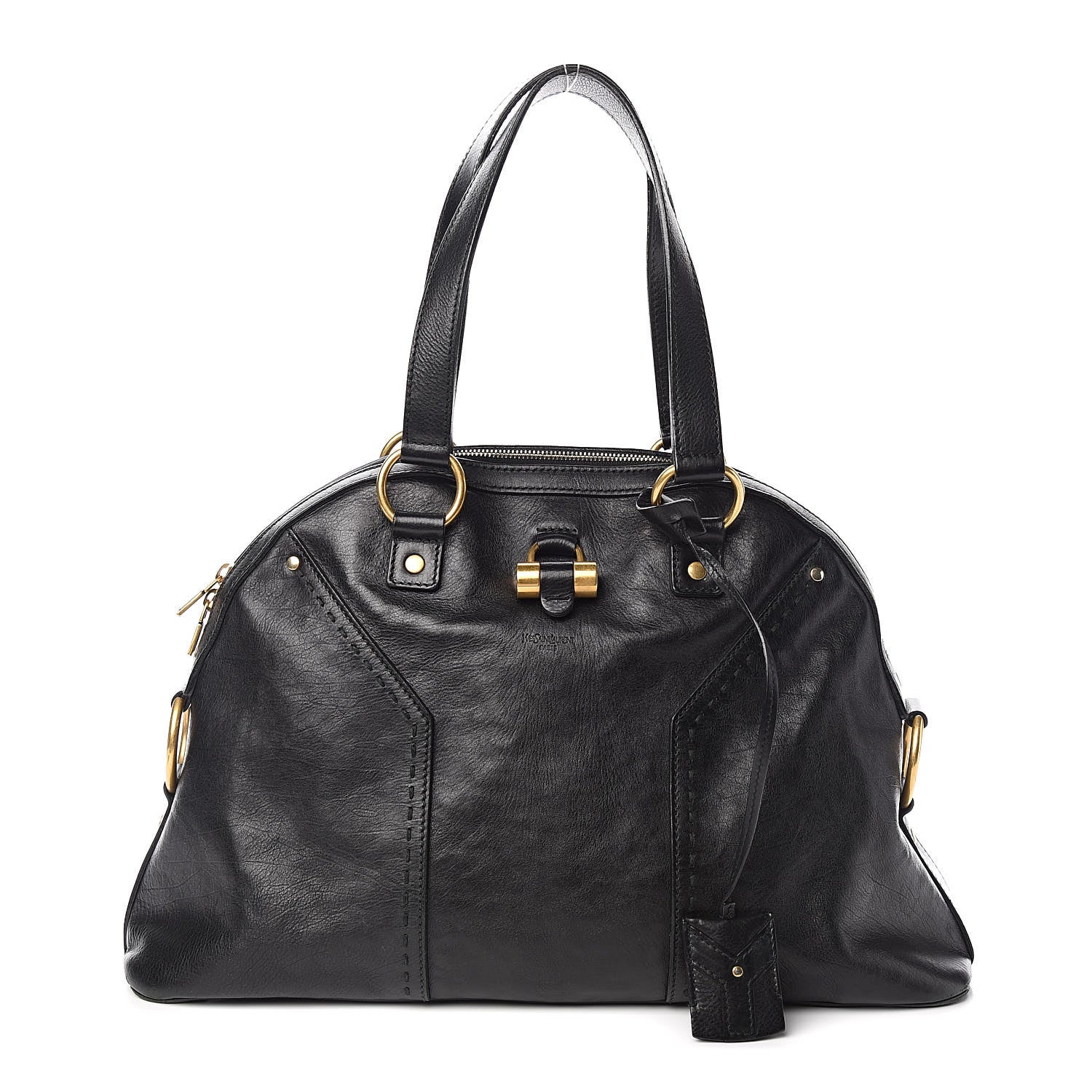 Saint Laurent Calfskin Large Muse Black 1 of 12