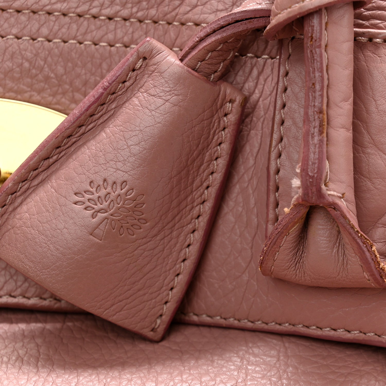 Mulberry Classic Grain Calfskin Bayswater Powder Pink 11 of 11