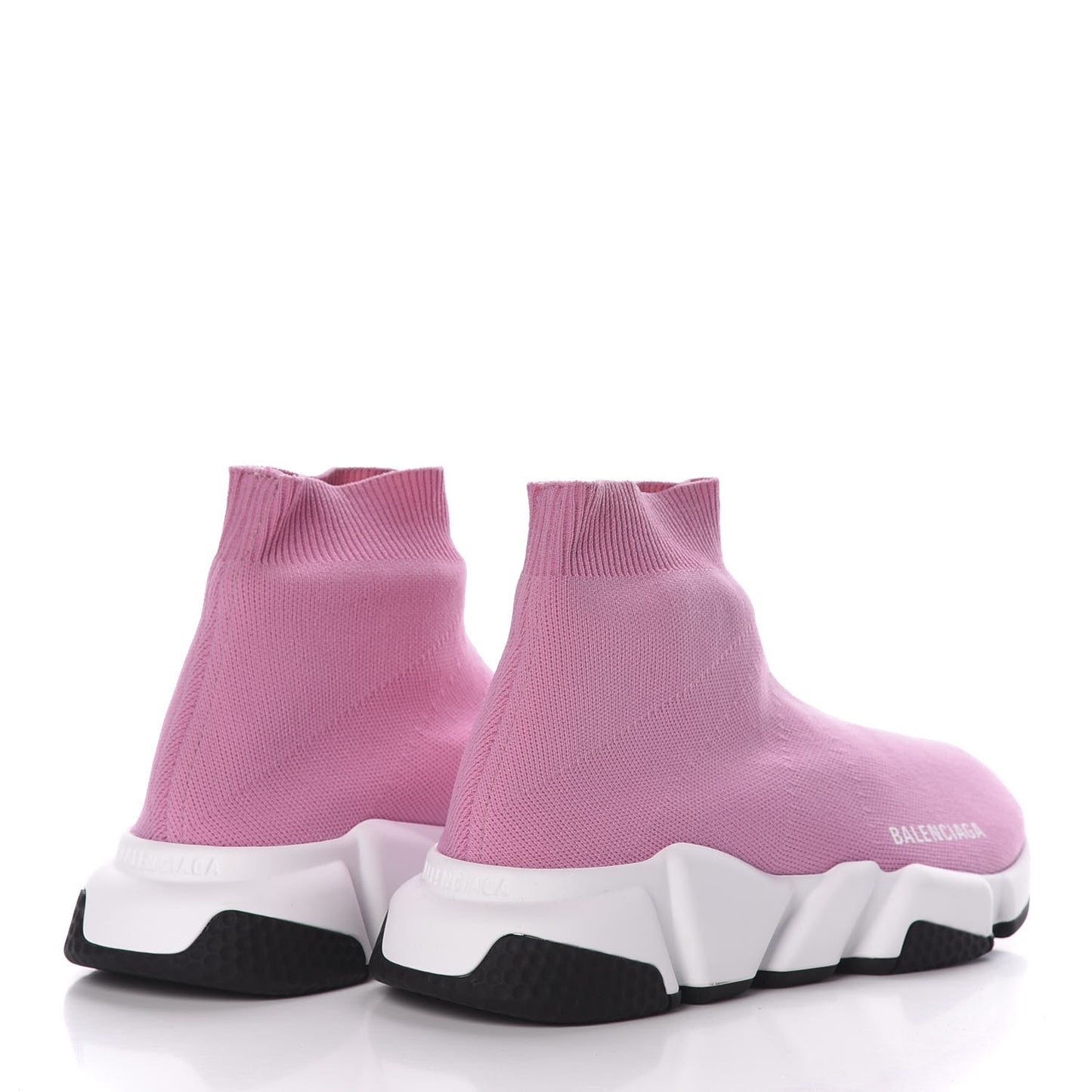 Neoprene Knit Womens Speed Sneakers 37 Pink White Black