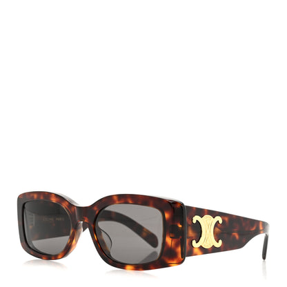 Celine Acetate Triomphe XL 01 Sunglasses CL40282U Tortoise 1 of 6