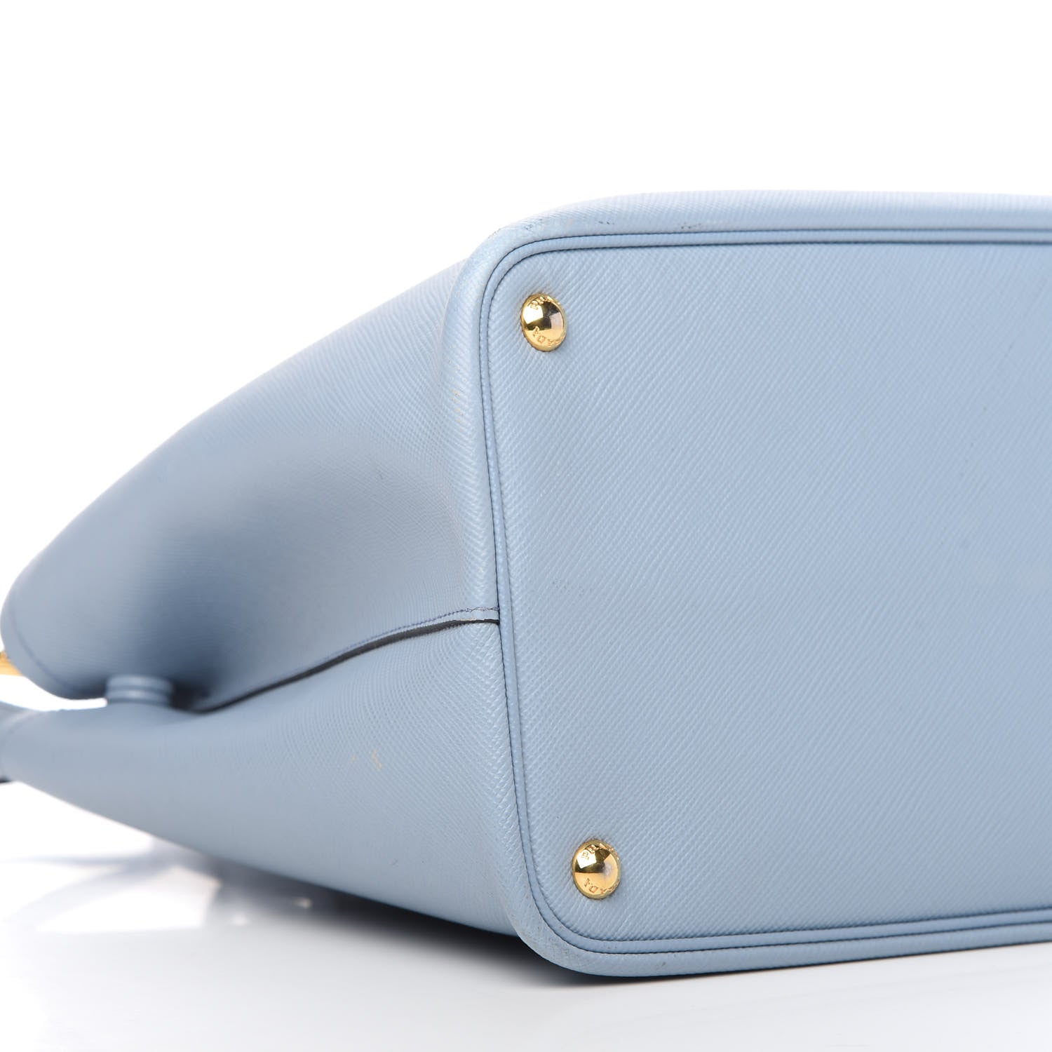 Prada Saffiano Cuir Large Double Bag Astrale 6 of 14