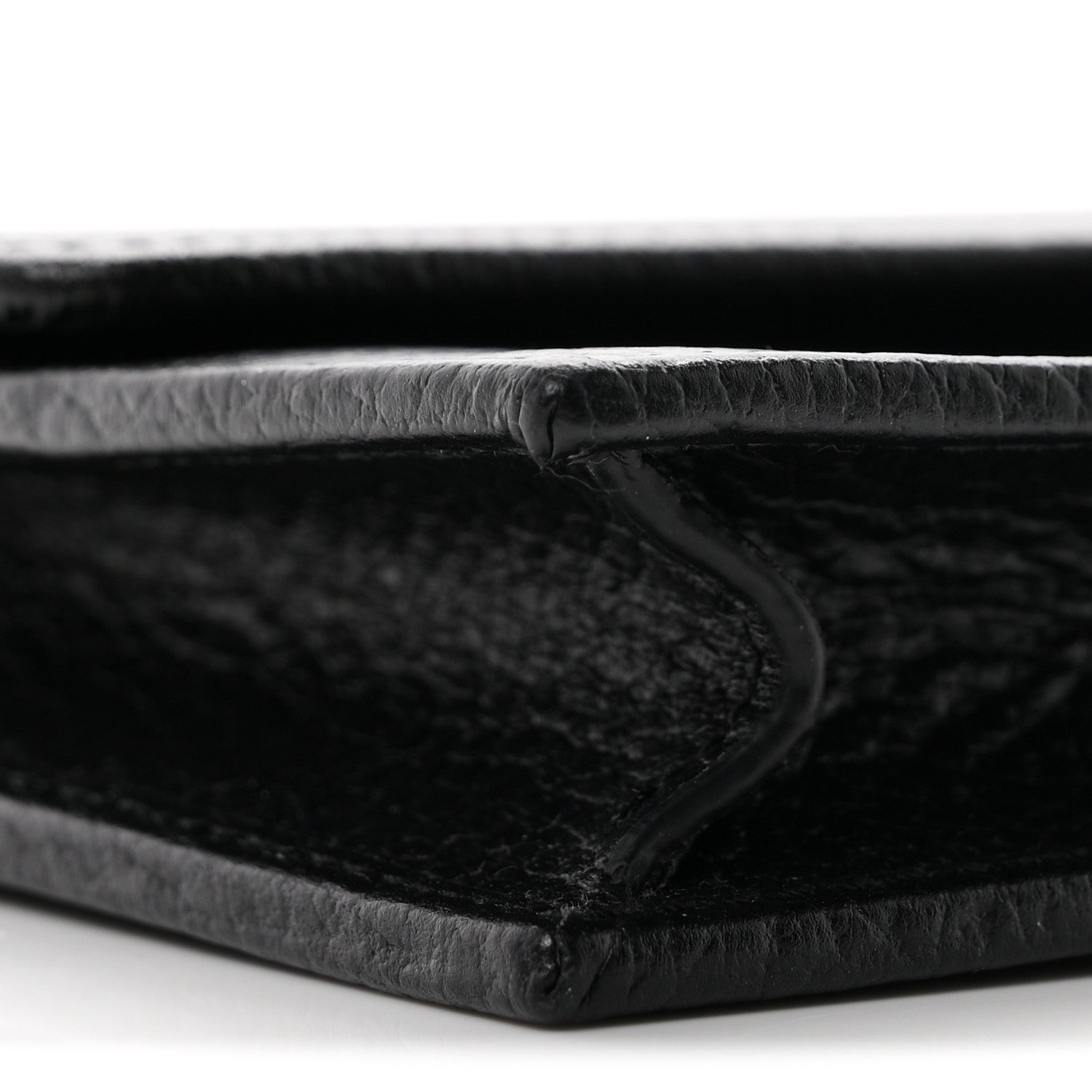 Gucci Dollar Calfskin Interlocking G Chain Wallet Black 8 of 10