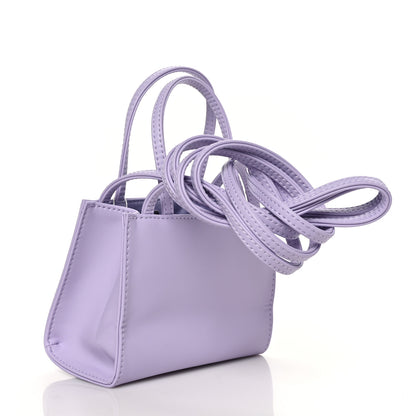 Telfar Vegan Leather Small Shopping Bag Lavender 3 of 8
