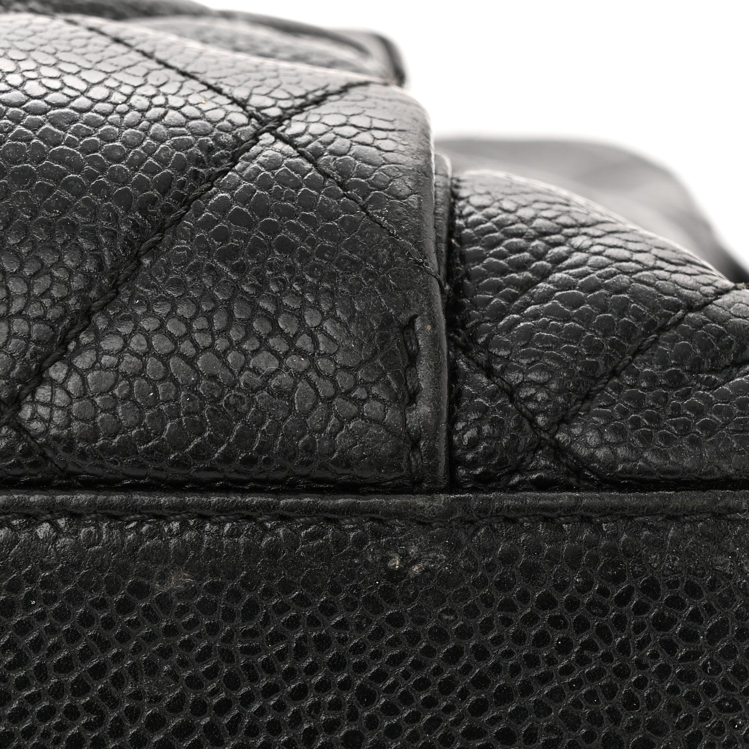 Chanel Caviar Quilted Flap Shoulder Bag Black 12 of 14