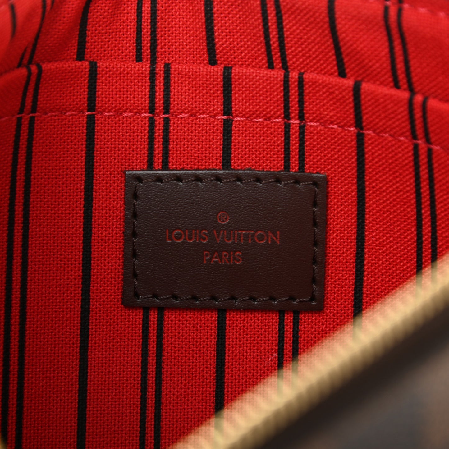 Damier Ebene Neverfull MM GM Pochette