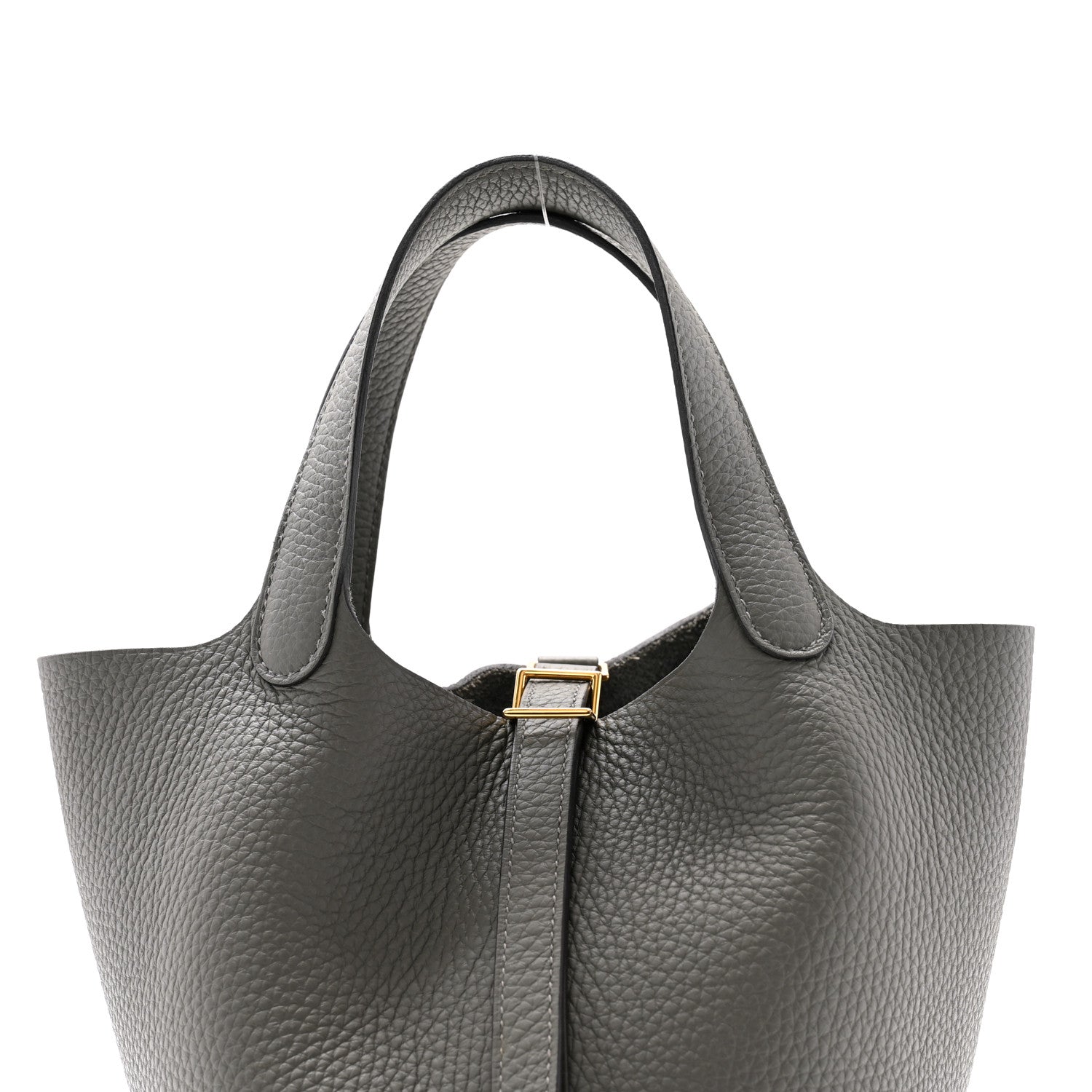 Hermes Taurillon Clemence Picotin Lock 18 PM Etain 8 of 10