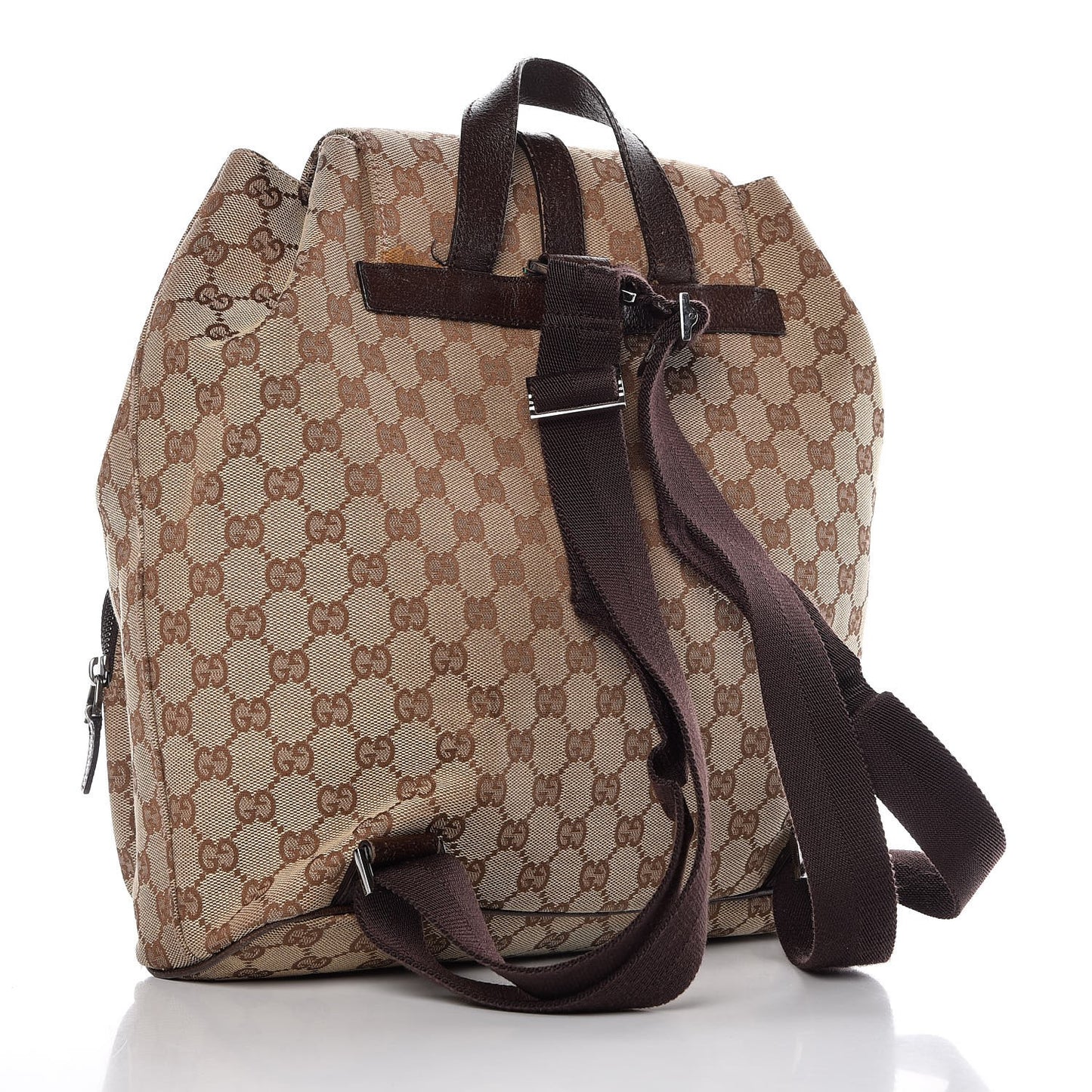 Monogram Backpack Dark Brown
