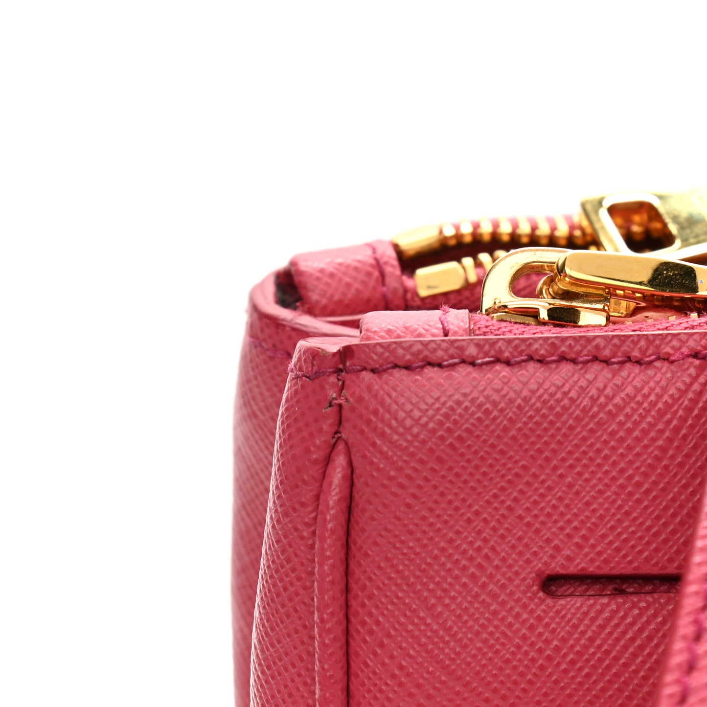 Saffiano Medium Galleria Double Zip Tote Peonia