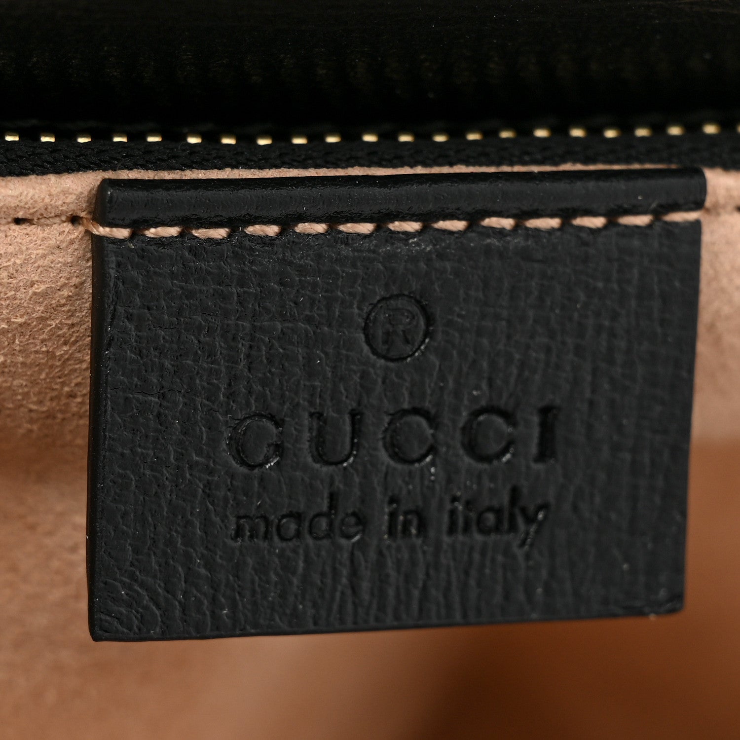 Gucci Azalea Calfskin Horsebit 1955 Shoulder Bag Black 6 of 9
