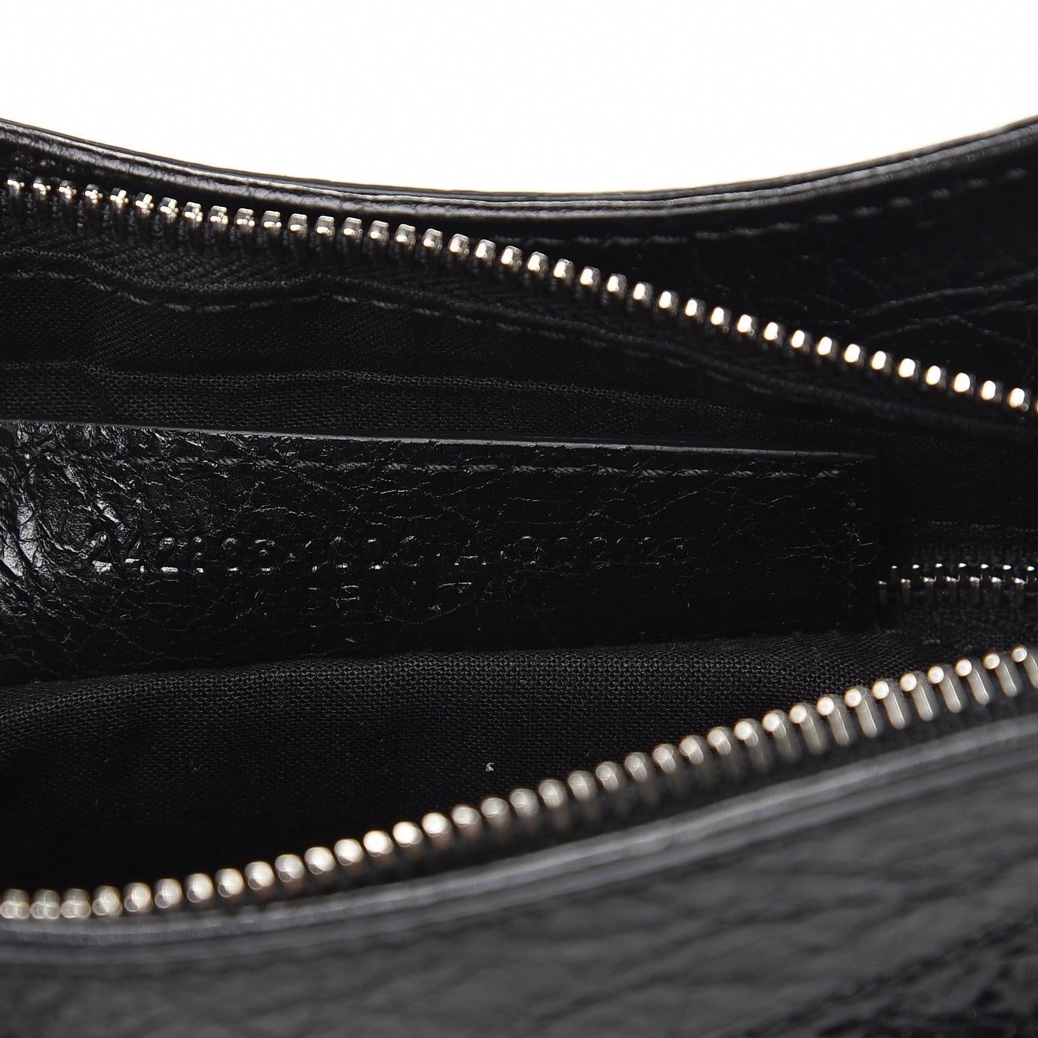 Balenciaga Agneau Classic Silver Hardware Hip Black 7 of 7