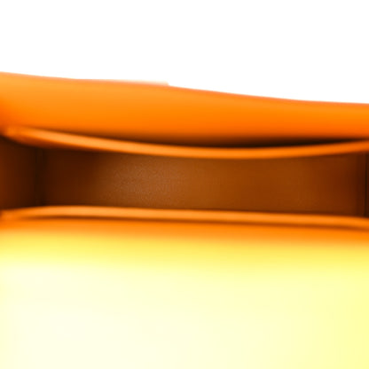 Hermes Chevre Mysore Mini Verrou Chaine Bag Jaune D'or 5 of 11