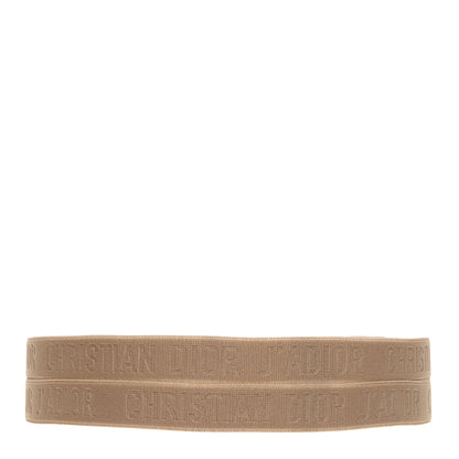 Christian Dior Polyester J'Adior Headband Beige 2 of 8