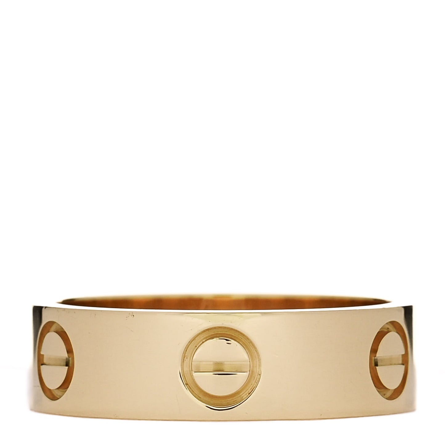 18K Yellow Gold 5.5mm LOVE Ring 54 7