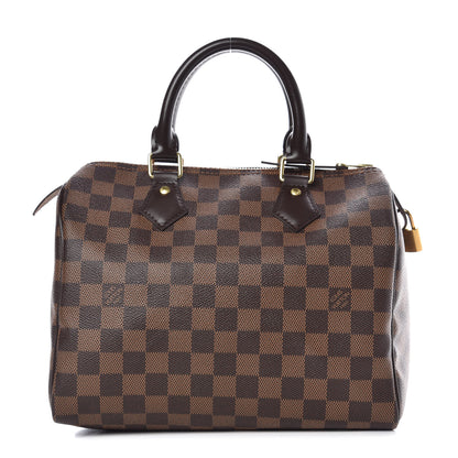 Louis Vuitton Damier Ebene Speedy 25 1 of 9