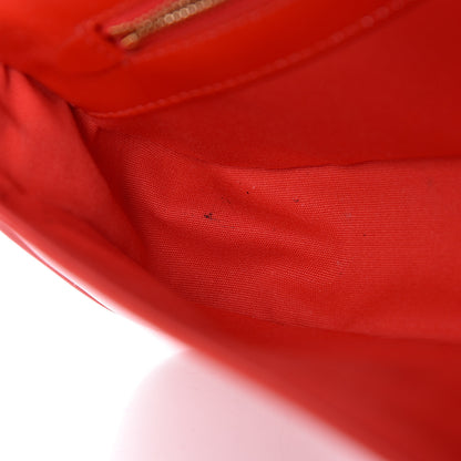 Louis Vuitton Patent Sobe Clutch Grenadine 8 of 8