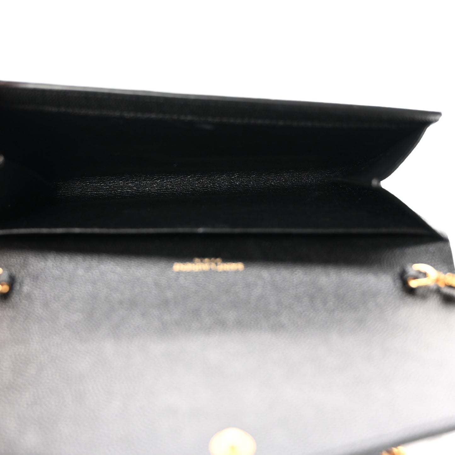 Grain de Poudre Uptown Chain Wallet Black