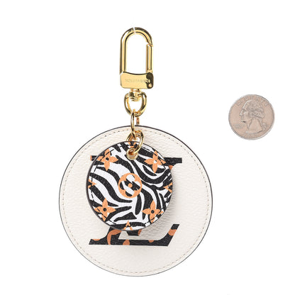 Louis Vuitton Monogram Giant Jungle Bag Charm Key Holder Ivory 2 of 5