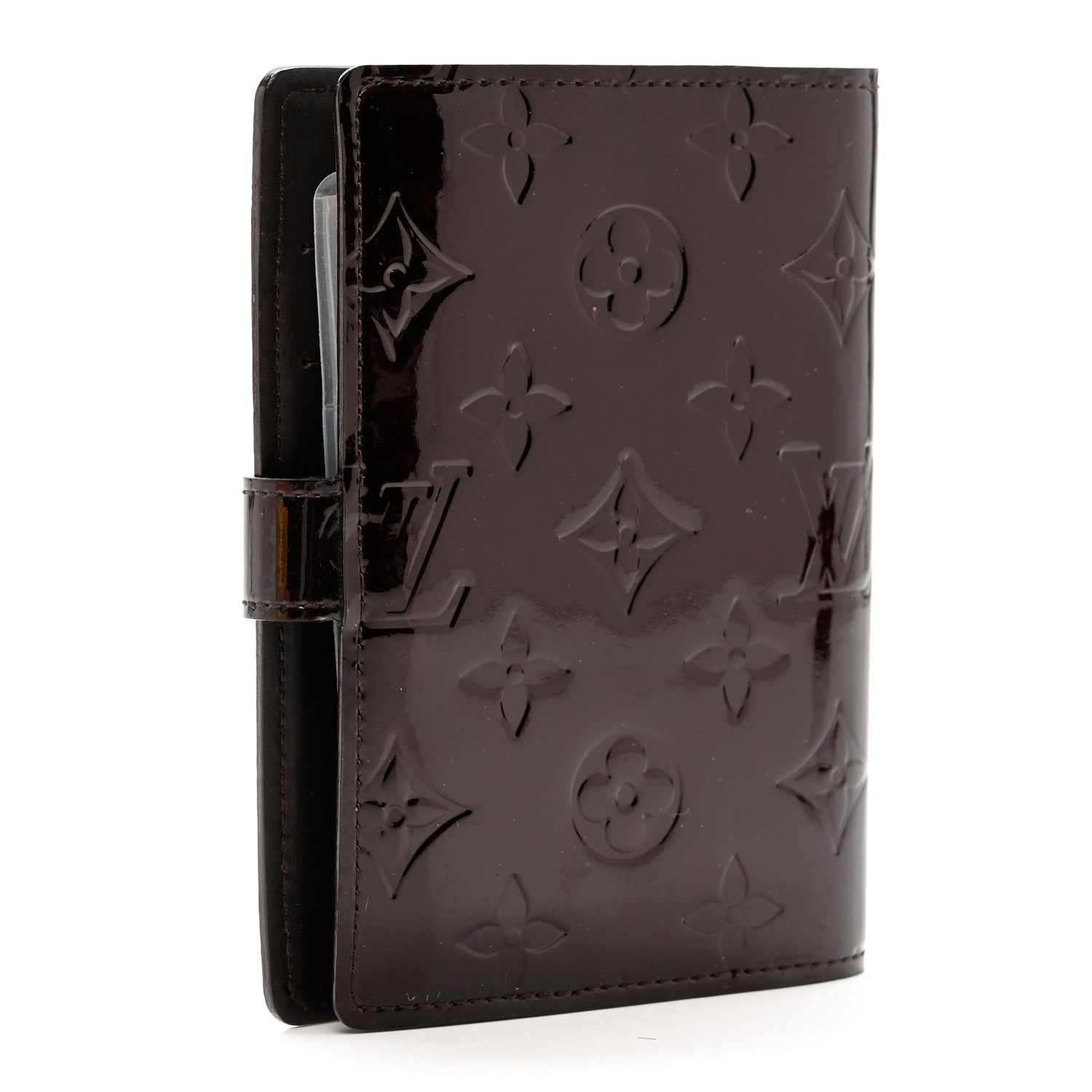 Louis Vuitton Vernis Small Ring Agenda Cover Amarante 3 of 7