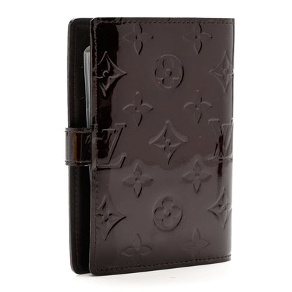 Louis Vuitton Vernis Small Ring Agenda Cover Amarante 3 of 7