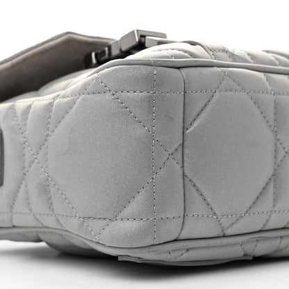 Christian Dior Calfskin Macrocannage Small Diorcamp Messenger Argent 9 of 11