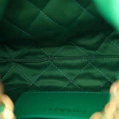 Chanel Shiny Caviar Quilted Mini Chanel 22 Green 5 of 10