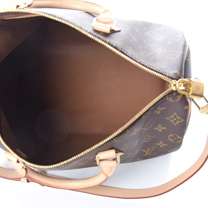 Louis Vuitton Monogram Speedy Bandouliere 35 5 of 10