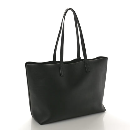 Saint Laurent Calfskin Large Shopping Tote Black 4 of 12