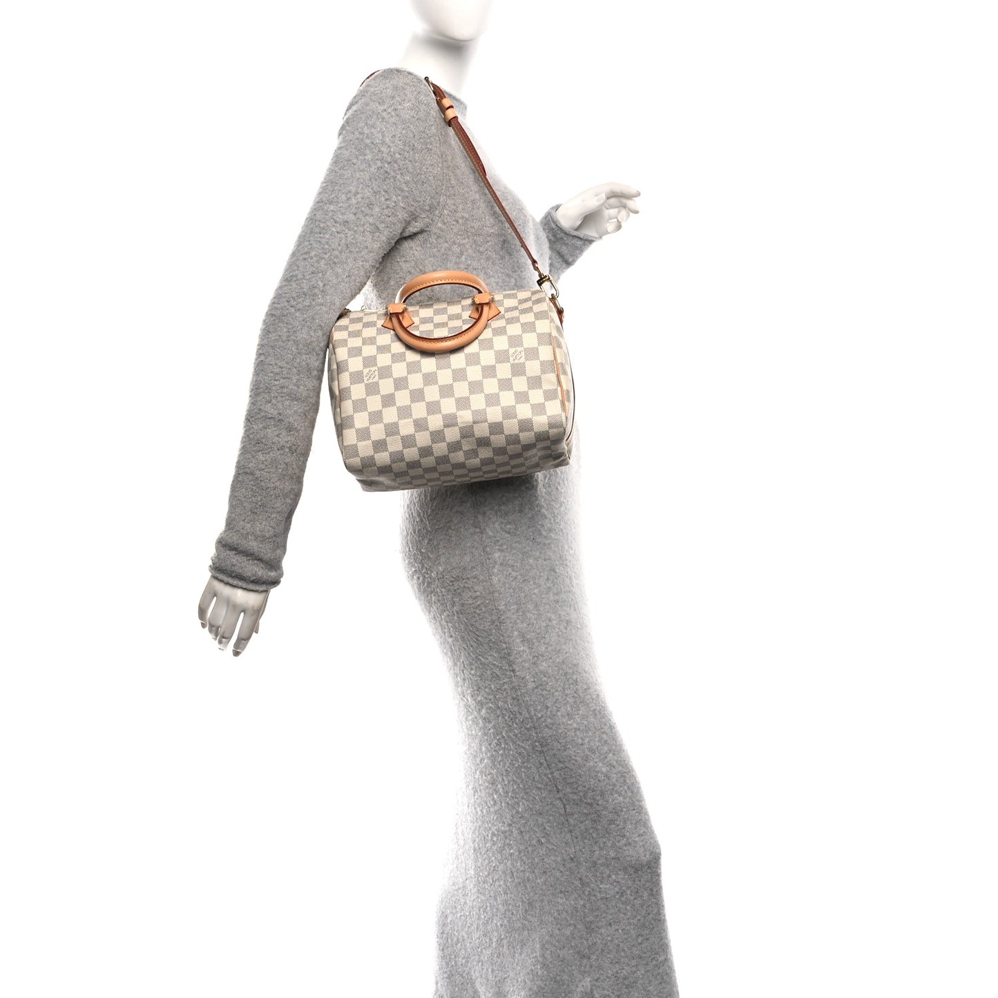 Damier Azur Speedy Bandouliere 25