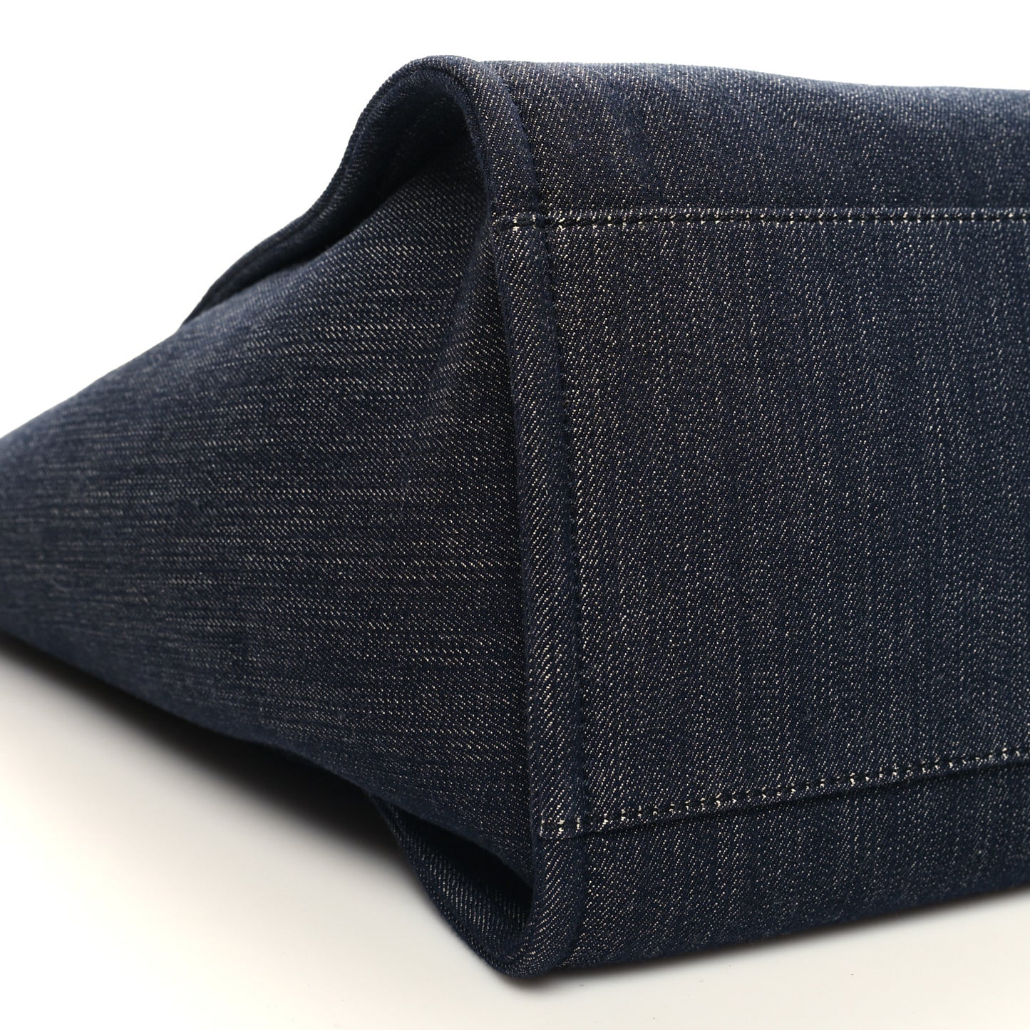 Denim Medium Deauville Tote Dark Blue