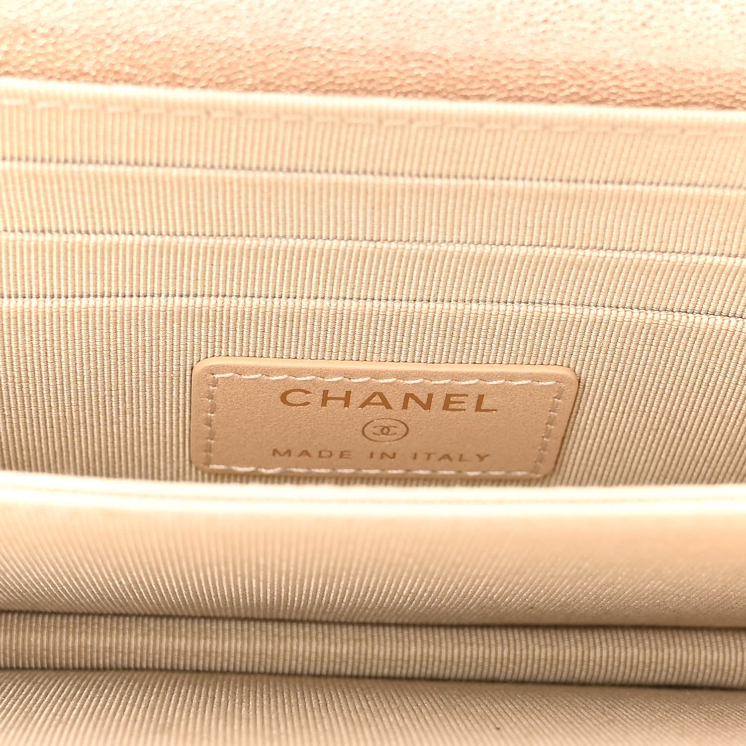 Chanel Metallic Lambskin Quilted Mini Wallet On Chain WOC Gold 6 of 10