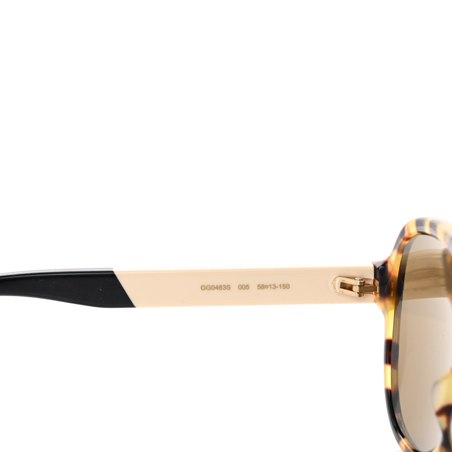 Gucci Aviator Web Sunglasses GG0463S Tortoise 6 of 9